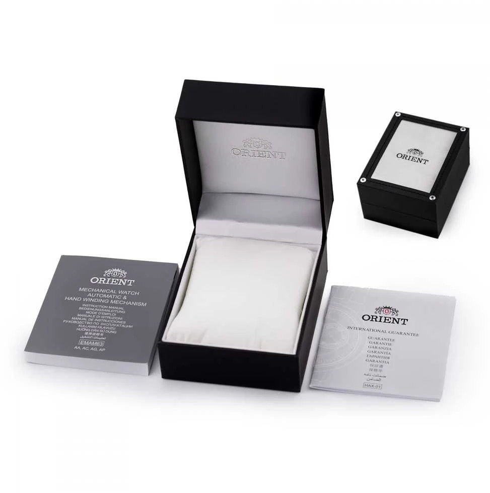 Vyriškas laikrodis Orient Classic Sun & Moon RA-AS0008B10B + BOX
