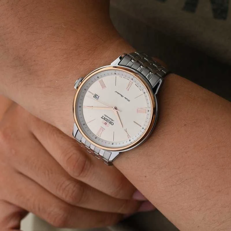 Laikrodis Orient šiuolaikinis automatinis RA-AC0J01S10B