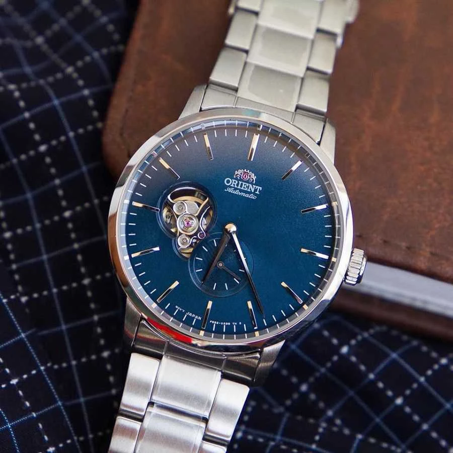 Vyriškas laikrodis Orient Open Heart Automatic RA-AR0101L10B + BOX