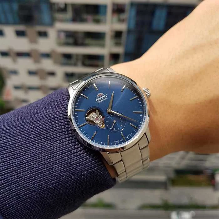 Vyriškas laikrodis Orient Open Heart Automatic RA-AR0101L10B + BOX