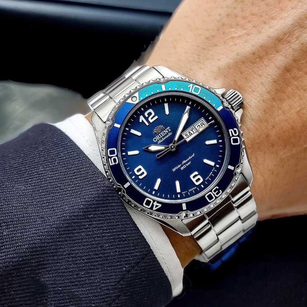 Vyriškas laikrodis Orient Sport Kamasu/Mako III RA-AA0818L19B + BOX