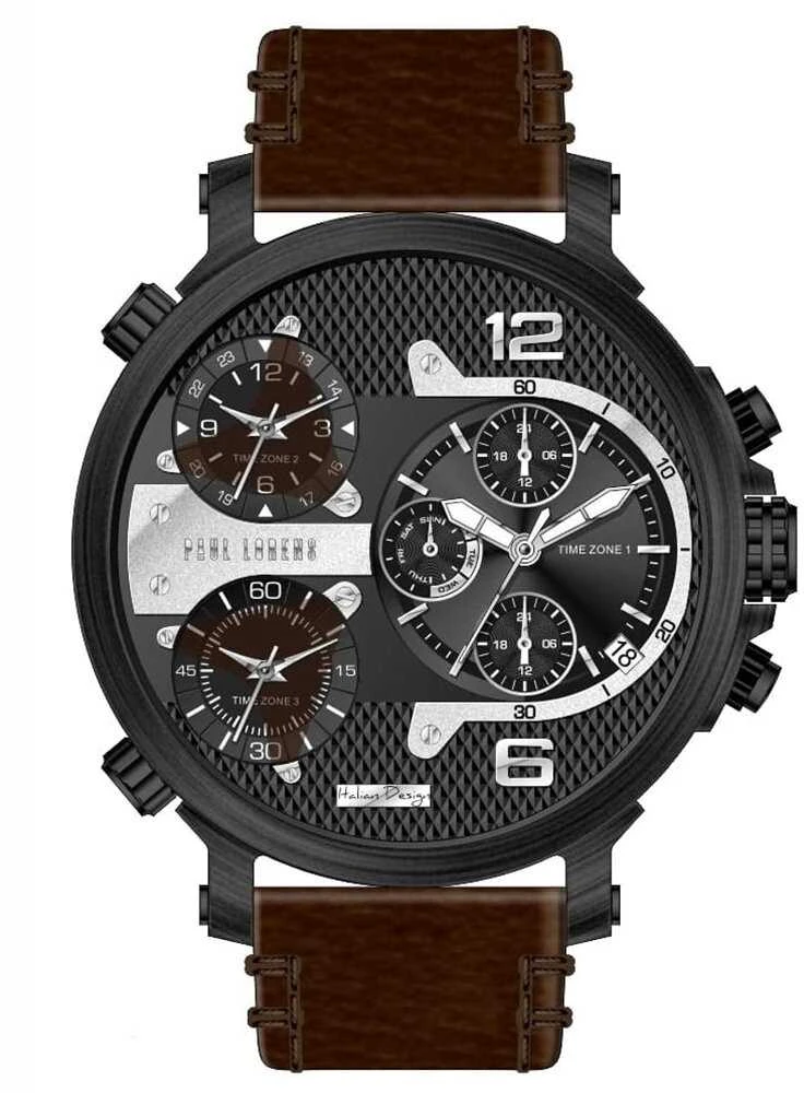 Laikrodis PAUL LORENS MALE WATCH - PL11706A2-1B2 (zg369d) + BOX
