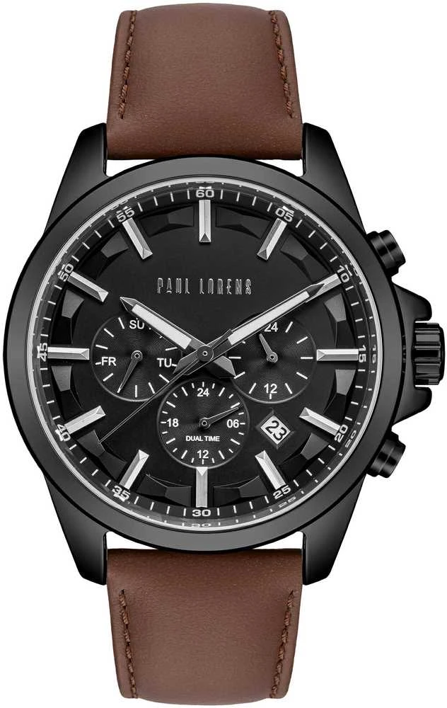 Laikrodis PAUL LORENS MALE WATCH - PL20010A-1B2 (zg379d) + BOX