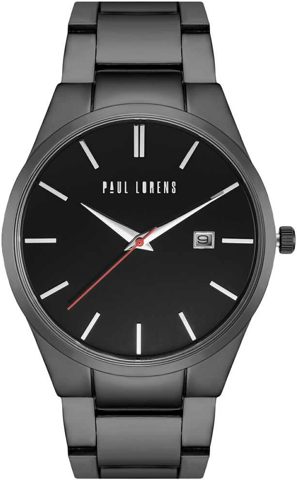 PAUL LORENS VYRIŠKAS LAIKRODIS - PL20015B-1A5 (zg381a) + DĖŽUTĖ