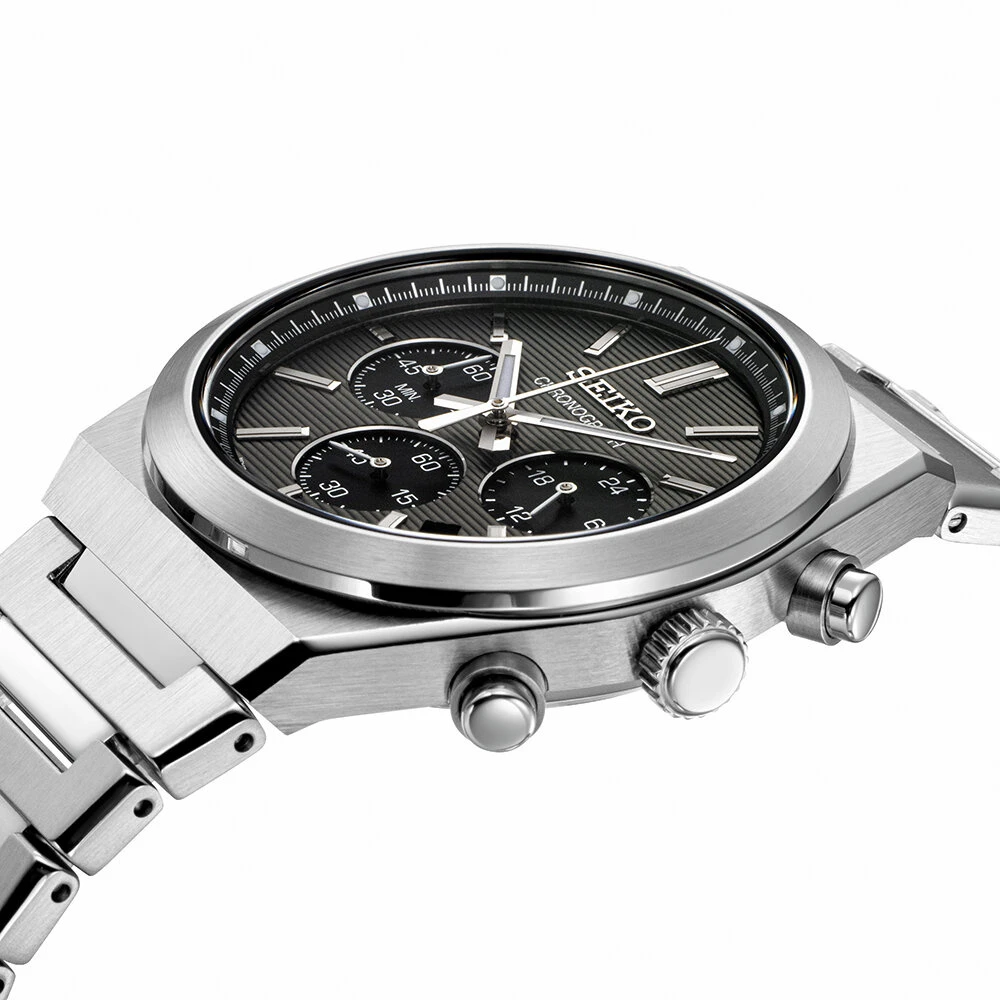 Vyriškas laikrodis Seiko SSB455P1 + BOX