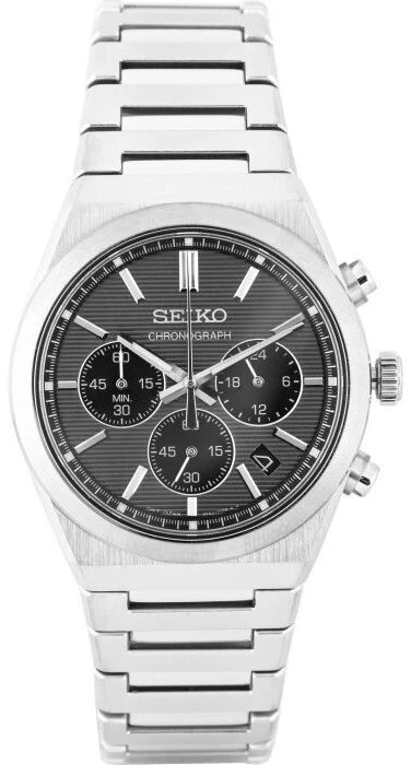 Vyriškas laikrodis Seiko SSB455P1 + BOX