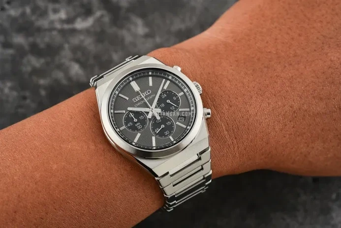 Vyriškas laikrodis Seiko SSB455P1 + BOX
