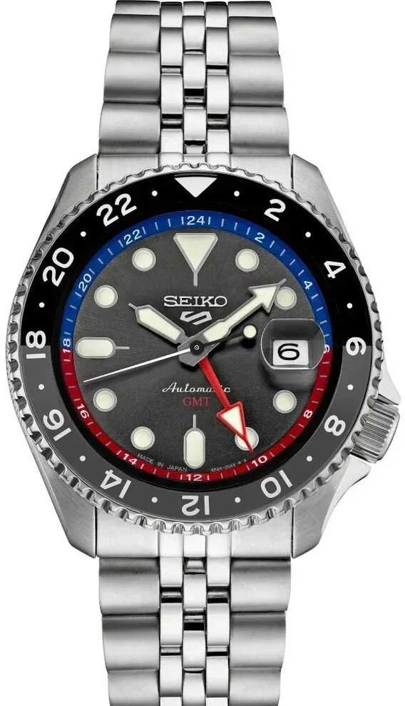 Vyriškas laikrodis Seiko 5 Sports SSK019, 43 mm, automatinis, su dėžute