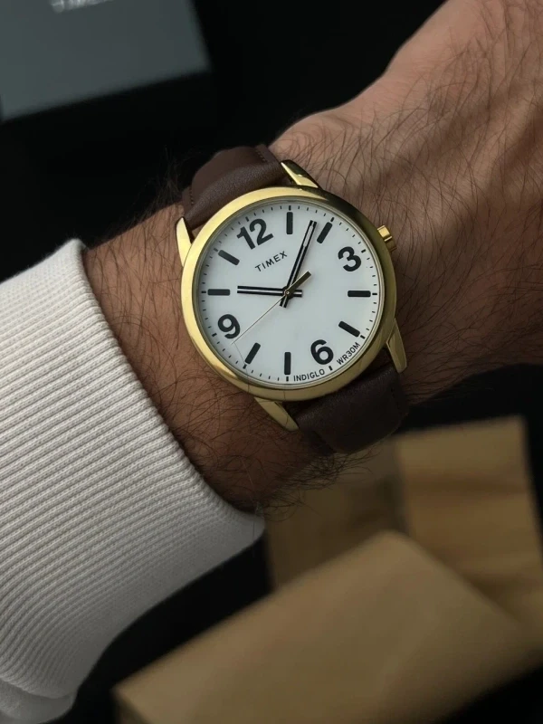 Vyriškas laikrodis TIMEX EASY READER CLASSIC TW2U71500 + BOX (zt250a)