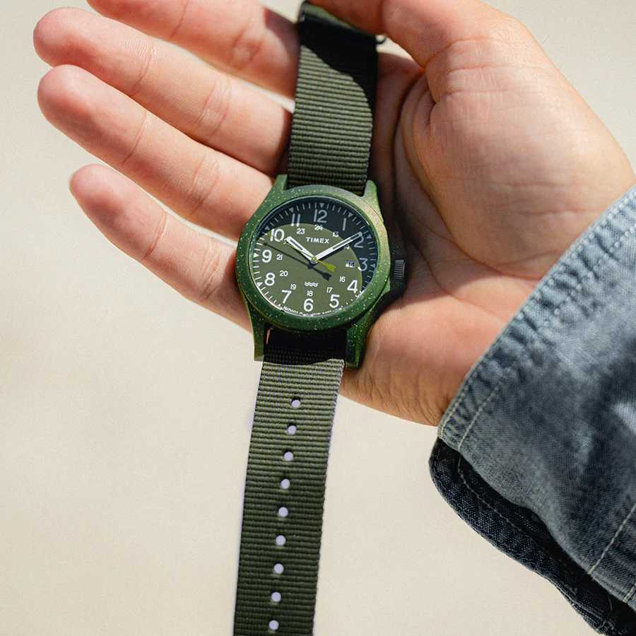 Timex Vyriškas Laikrodis Reclaim Ocean TW2V96000 Eco-friendly