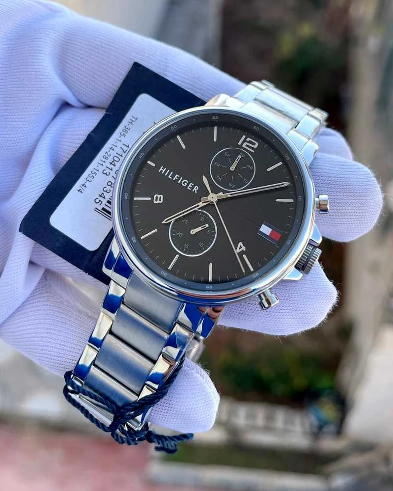 Vyriškas laikrodis TOMMY HILFIGER 1710413 DANIEL (zf009a) + BOX