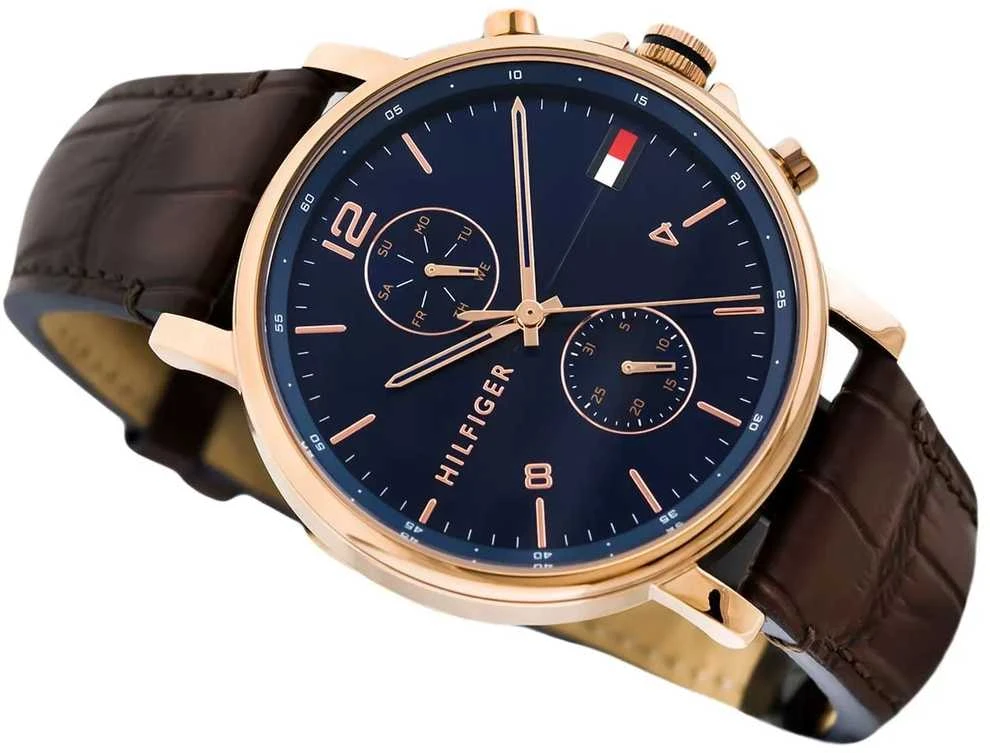 Vyriškas laikrodis TOMMY HILFIGER 1710418 DANIEL (zf010c) + BOX