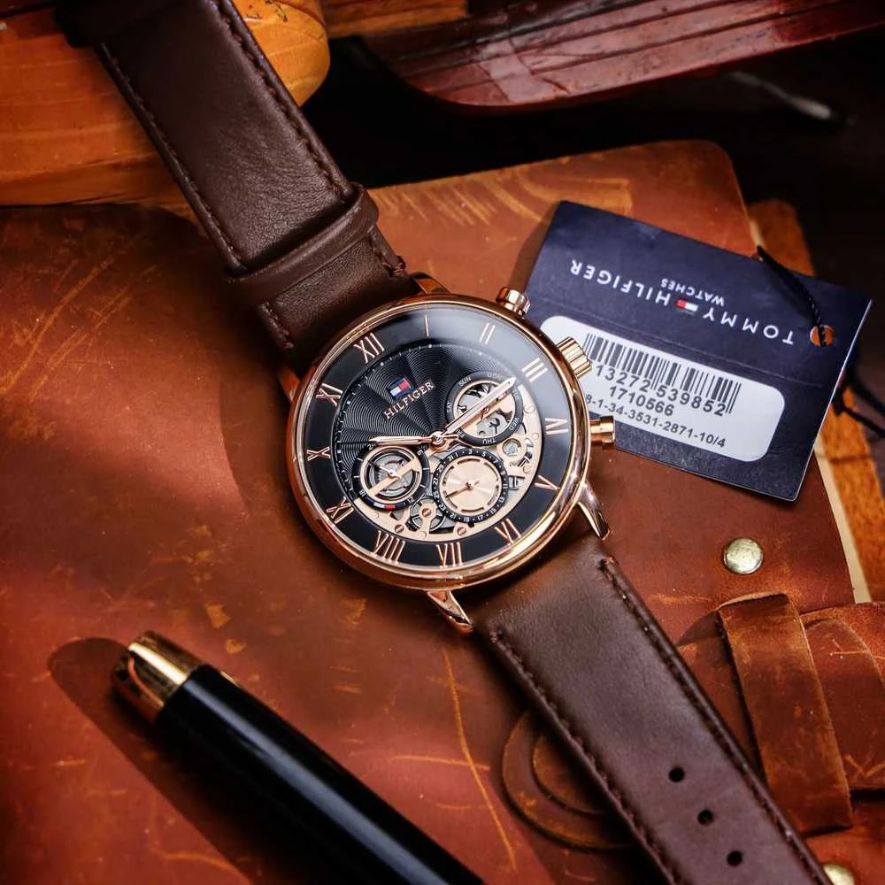 Vyriškas laikrodis TOMMY HILFIGER 1710566 Legend (zf107e) + BOX