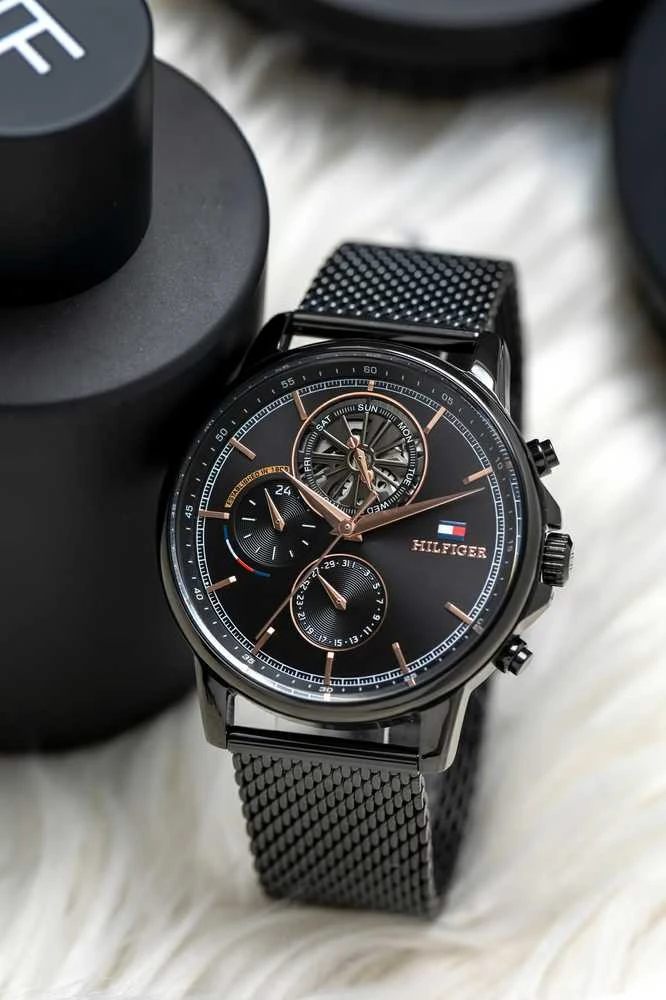 Vyriškas laikrodis TOMMY HILFIGER 1710610 (zf112a) + BOX