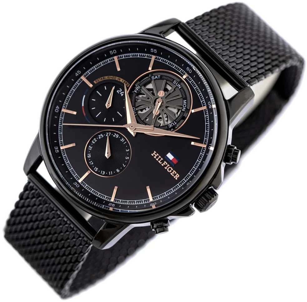 Vyriškas laikrodis TOMMY HILFIGER 1710610 (zf112a) + BOX