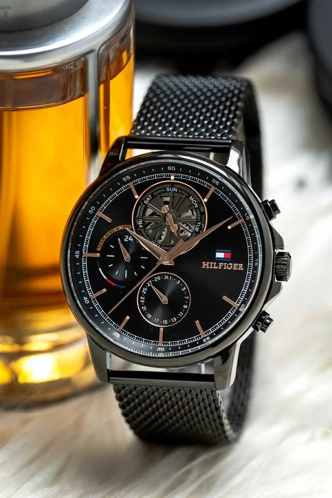 Vyriškas laikrodis TOMMY HILFIGER 1710610 (zf112a) + BOX