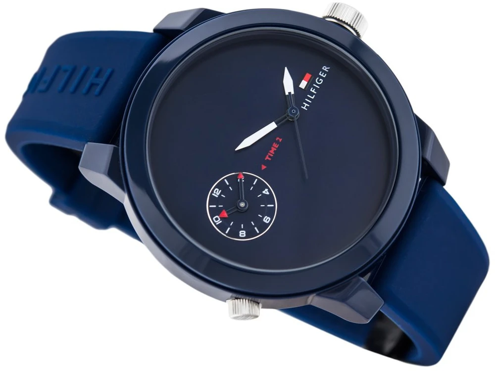 VYRIŠKAS LAIKRODIS TOMMY HILFIGER 1791325 DENIM (zf028a)