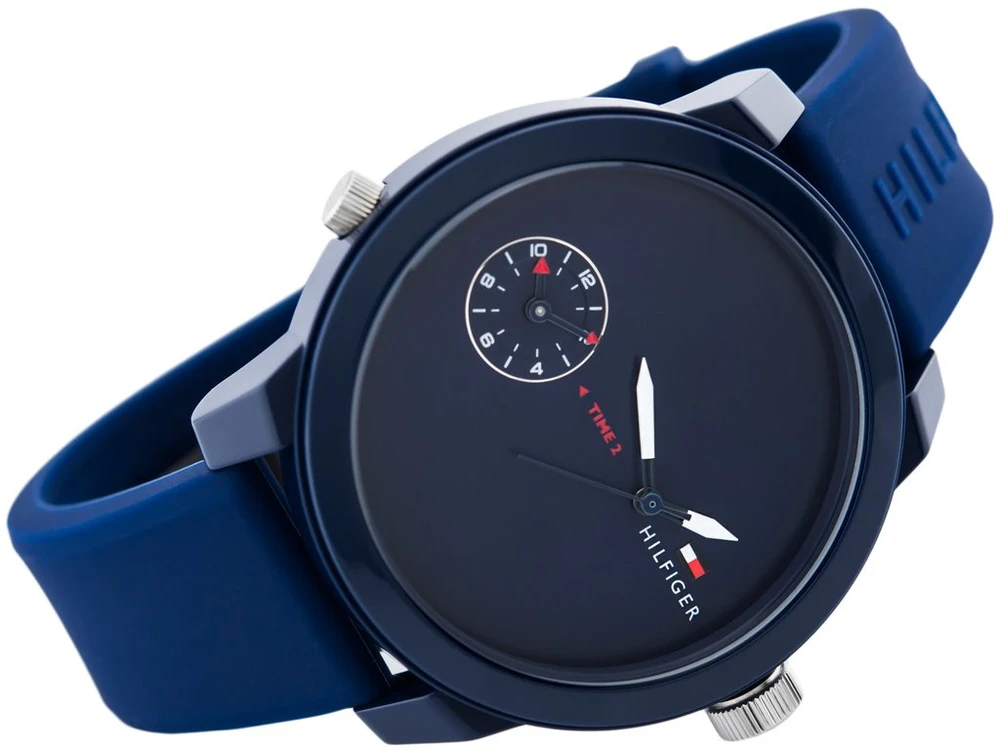 VYRIŠKAS LAIKRODIS TOMMY HILFIGER 1791325 DENIM (zf028a)