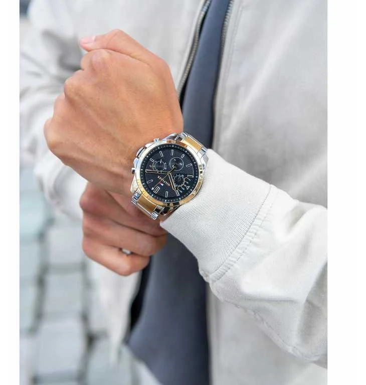 Vyriškas laikrodis TOMMY HILFIGER 1791559 DECKER +BOX