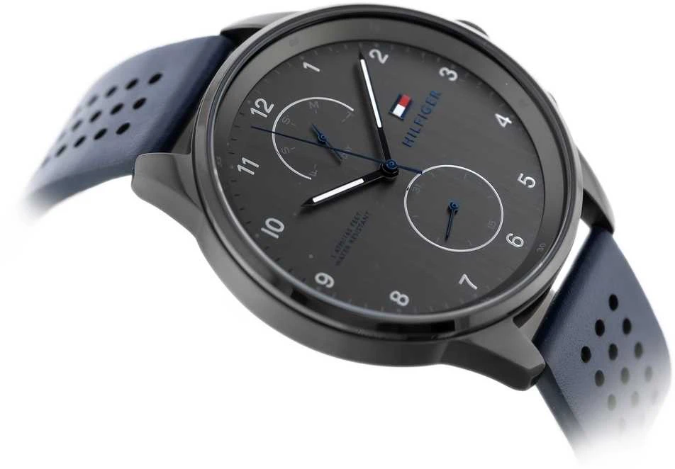 TOMMY HILFIGER VYRŲ LAIKRODIS 1791578 CHASE Grafito spalvos