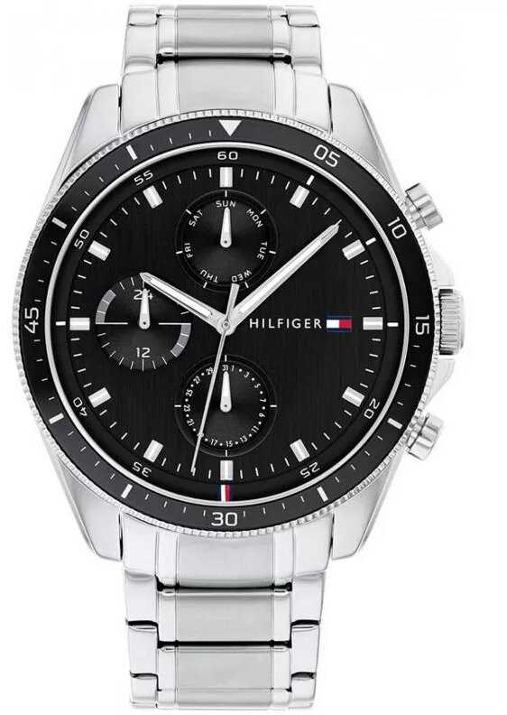 TOMMY HILFIGER VYRIŠKAS LAIKRODIS 1791835 PARKER (zf052a) + DĖŽUTĖ