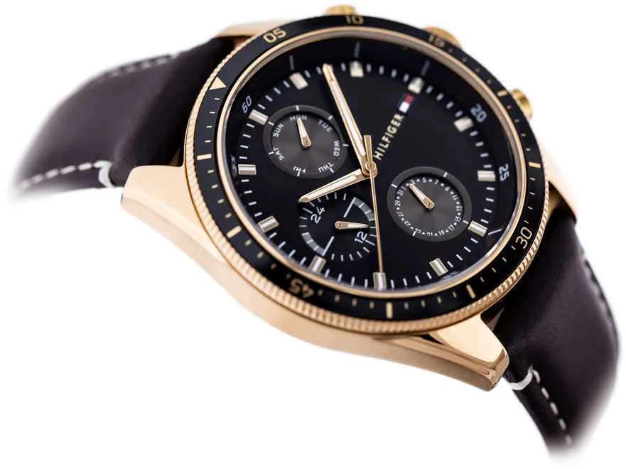 Vyriškas laikrodis TOMMY HILFIGER 1791836 PARKER (zf041c) + BOX