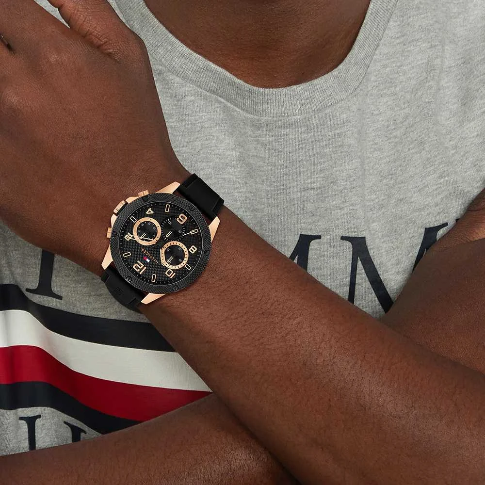Vyriškas laikrodis TOMMY HILFIGER 1792028 BLAZE (zf118b)