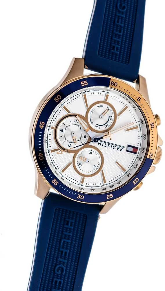 TOMMY HILFIGER VYRIŠKAS LAIKRODIS Bank 1791778 (zf064a) + DĖŽUTĖ