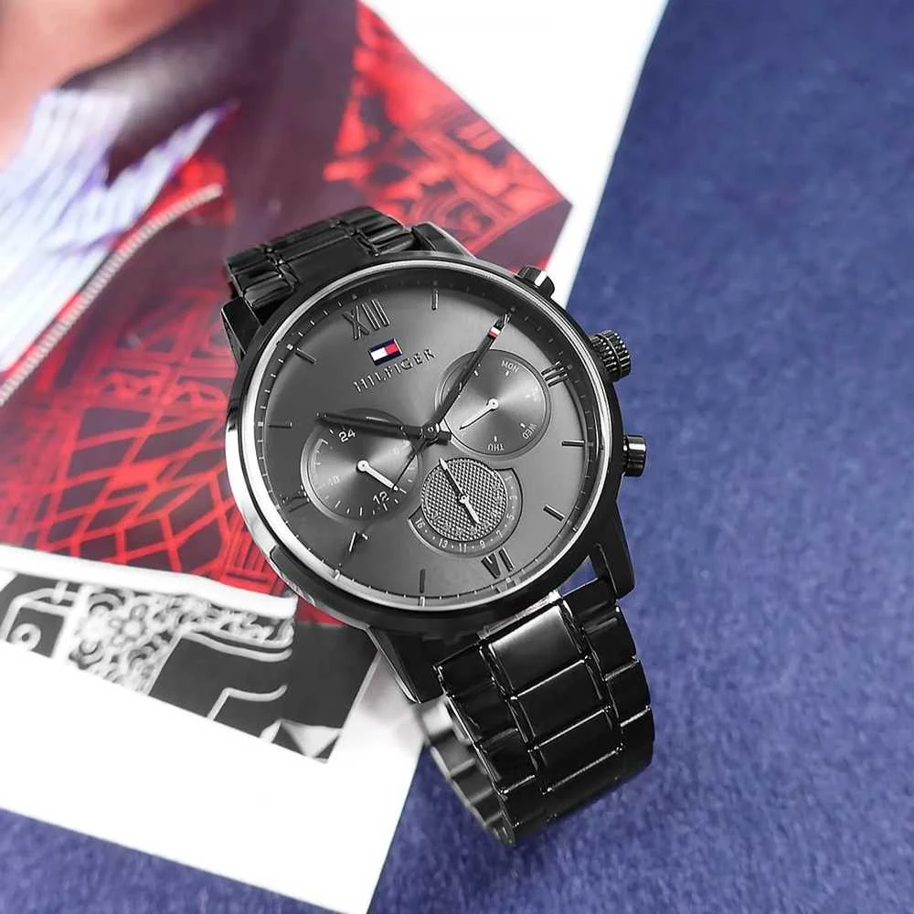 Vyriškas laikrodis TOMMY HILFIGER SULLIVAN 1791879 (zf102a) + BOX