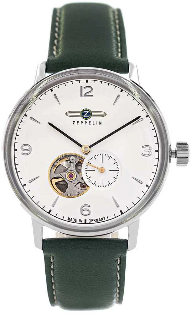 Vyriškas laikrodis Zeppelin Hindenburg Open Heart Automatic 8066-1_N + BOX