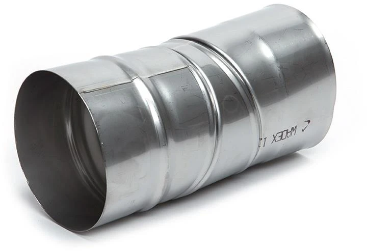 Kaminų alkūnė WADEX 115, D120 mm 45°