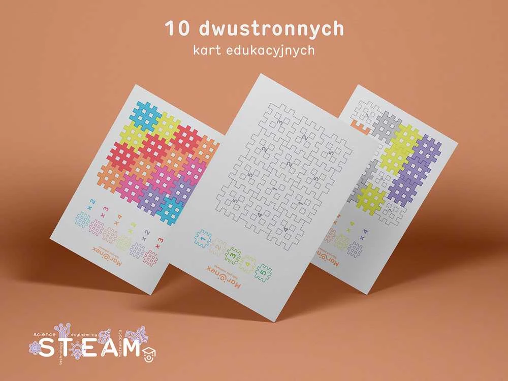 Konstruktorius MARIOINEX Steam Pastel Waffles 300 el.