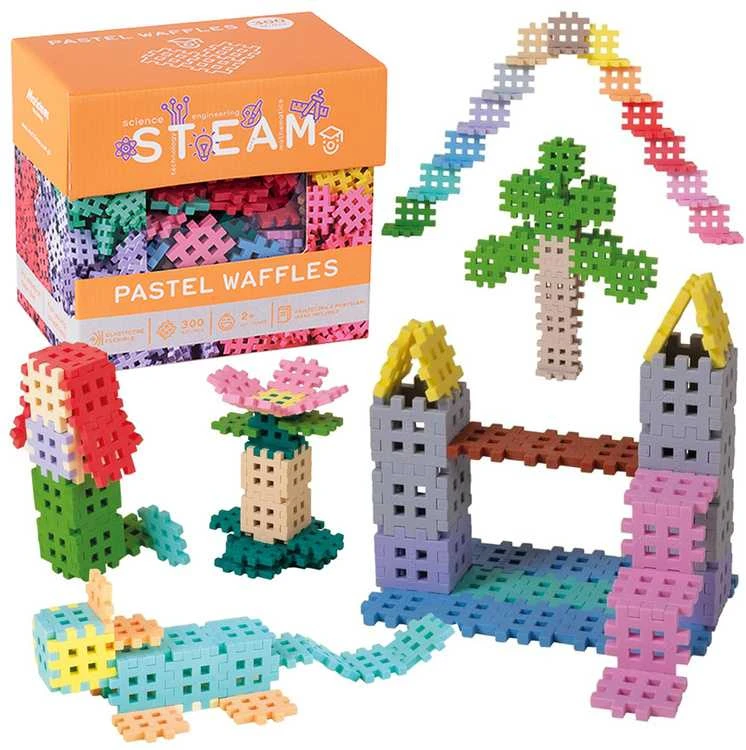 Konstruktorius MARIOINEX Steam Pastel Waffles 300 el.