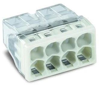 Laidų jungės Wago 2273-208, 8 x 0,5-2,5 mm², 5 vnt.
