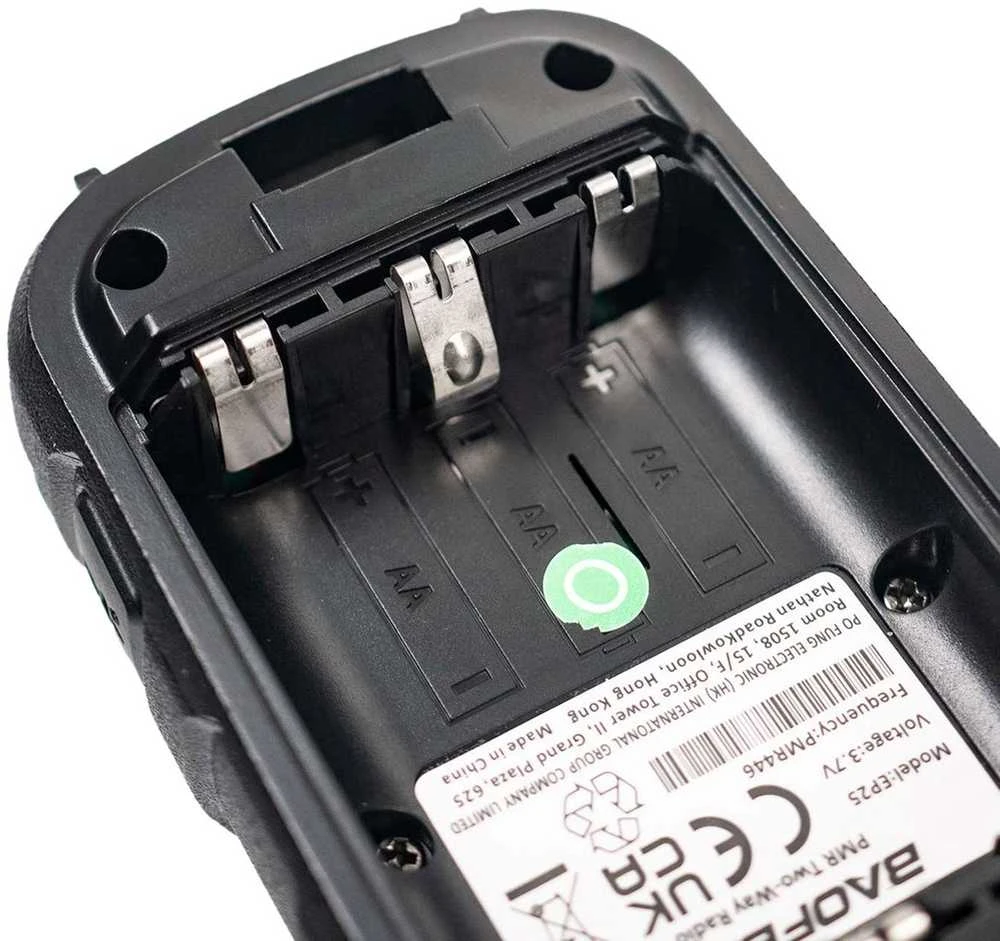 Radijo Stotelė - Baofeng BF-T25E 16 Kanalų VOX 10 km Nuotolis 1400mAh Baterija Tamsiai Mėlyna