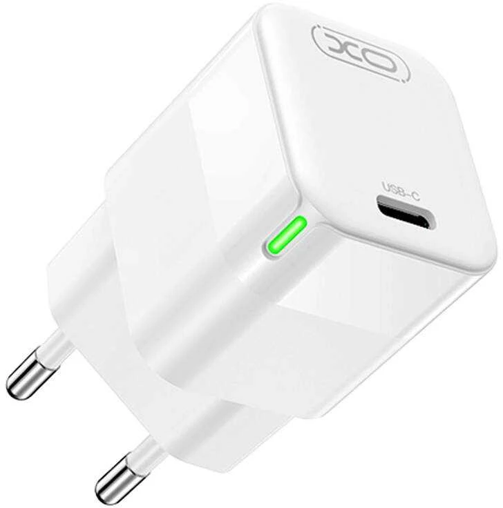 XO sieninis įkroviklis CE06 PD 30W 1x USB-C baltas