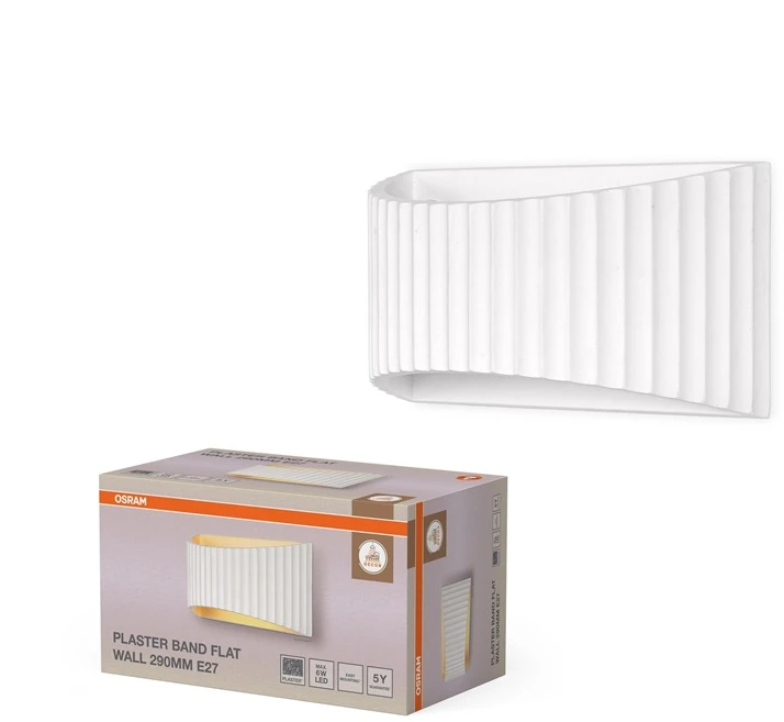 Osram Sieninis šviestuvas PLASTER BAND, E27, baltas