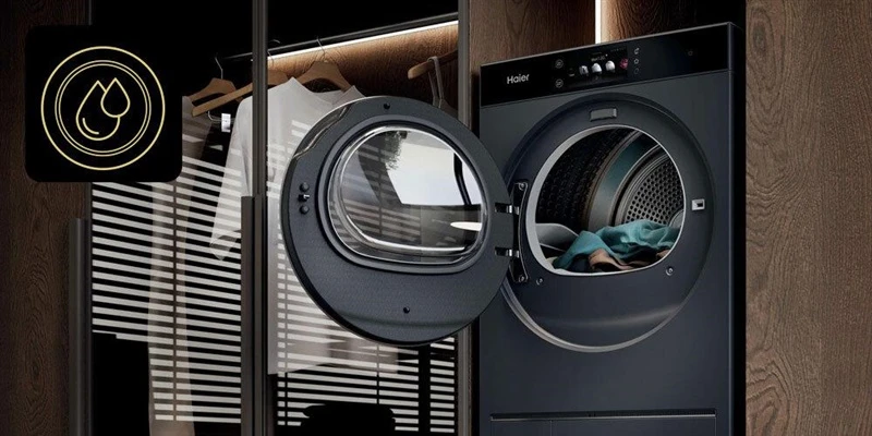 WASHER-DRYER CLC108-GNU1-S TOWER HAIER
