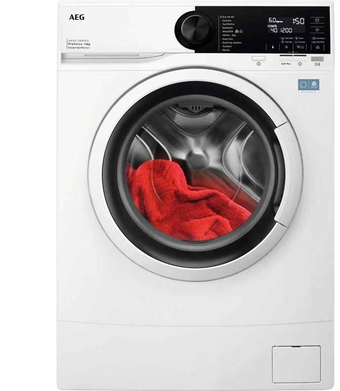 Skalbimo mašina AEG 6000 serija, ProSense, L6SE26WE, 6kg