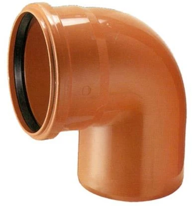Lauko kanalizacijos alkūnė Wavin, d , 110, 90*