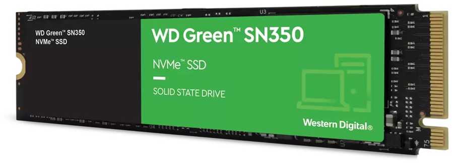 SanDisk WD Žalias SN350 NVMe SSD 480GB M.2 2280 PCIe Gen3 8Gb/s