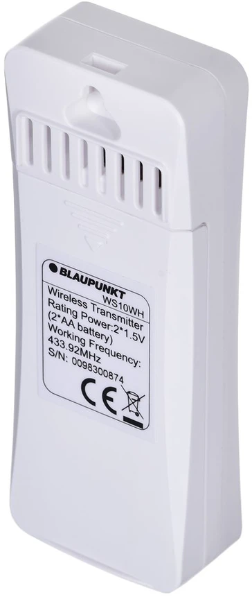 Meteorologinė Stotelė - Blaupunkt WS15WH su lauko jutikliu baltas