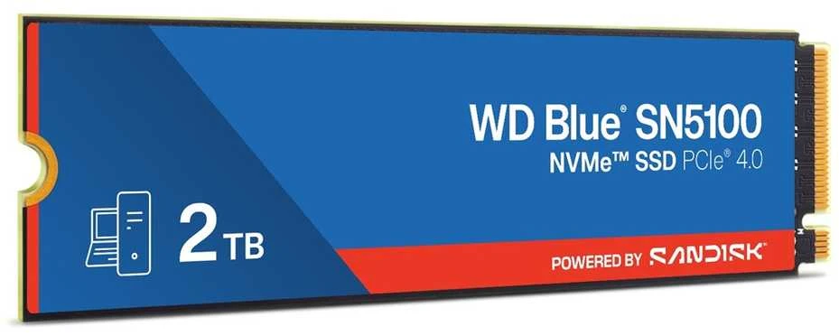 Sandisk Western Digital 2TB WD Mėlyna® SN5100 NVMe™ SSD
