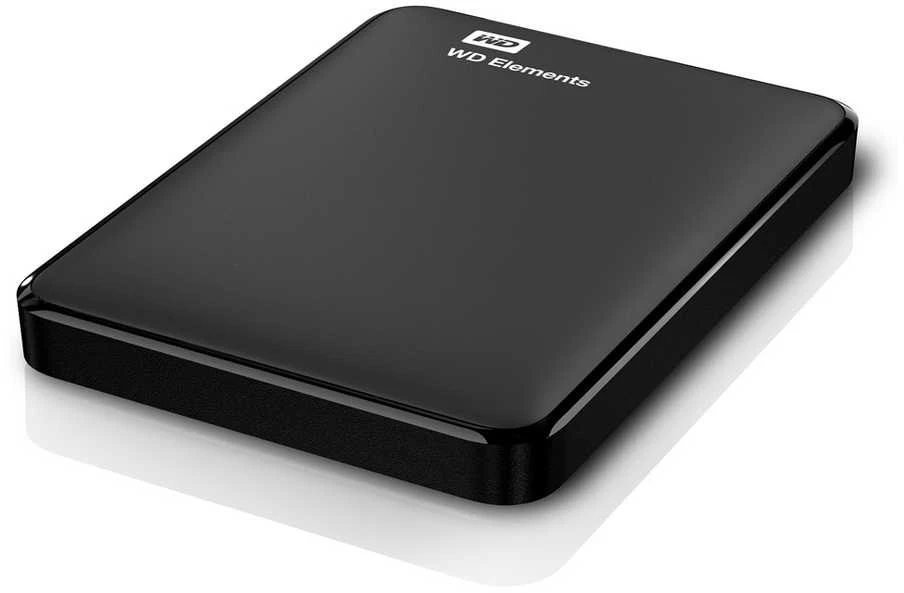 Western Digital Išorinis kietasis diskas Western Digital Elements Išorinis kietasis diskas HDD 4TB USB3 WDBU6Y0040BBK-WESN Juodas