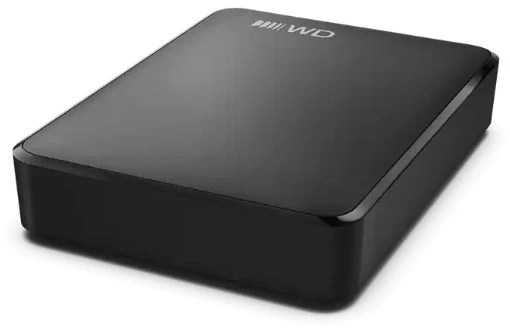 Western Digital Elements Portable (USB-C) Išorinis kietasis diskas 1 TB 2.5" USB Type-C 3.2 Gen 1 (3.1 Gen 1) Juodas