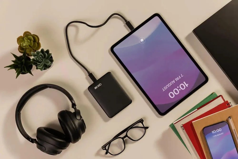 Western Digital Elements Portable (USB-C) Išorinis kietasis diskas 1 TB 2.5" USB Type-C 3.2 Gen 1 (3.1 Gen 1) Juodas