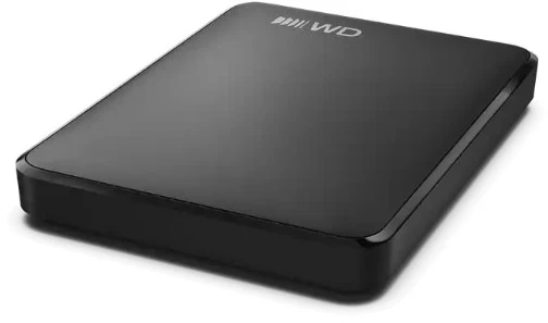 Western Digital Elements Portable (USB-C) Išorinis kietasis diskas 1 TB 2.5" USB Type-C 3.2 Gen 1 (3.1 Gen 1) Juodas