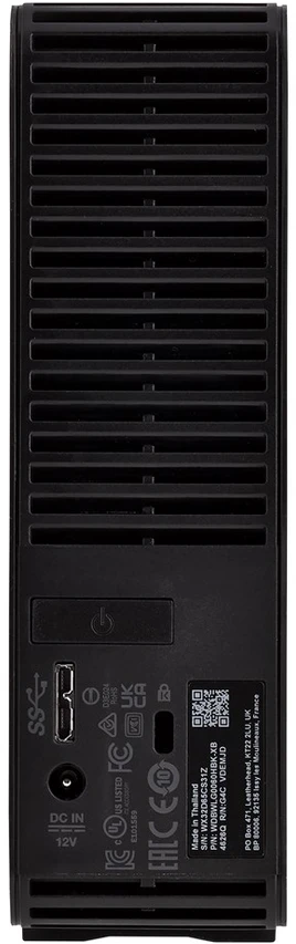 Kietasis diskas „Western Digital Elements“ 6 TB HDD USB3.0 3,5 colio RTL išorinis RoHS suderinamas juodas