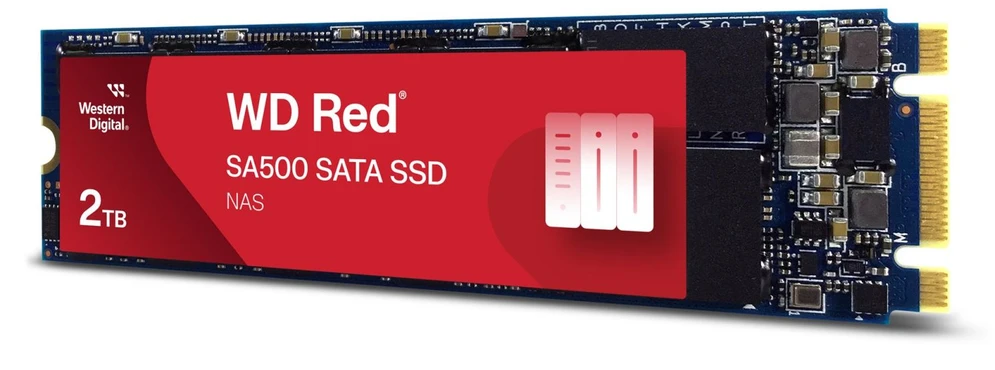 SanDisk WD Raudona SSD SA500 NAS 2TB SATA III 6Gb/s M.2 2280 Bulk