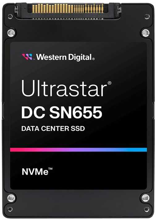 SanDisk Western Digital Ultrastar DC SN655 U.3 7.68 TB PCI Express 4.0 TLC 3D NAND NVMe